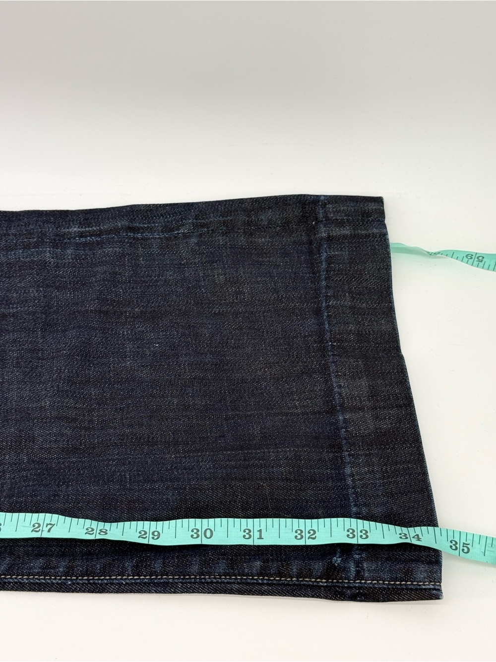 Citizens of Humanity Mid Rise Wide Leg Hutton Jeans 26 x 35 dark blue tall long - Picture 8 of 10